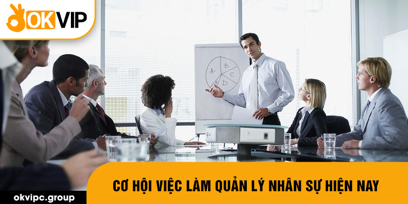 Cơ hội việc làm quản lý nhân sự hiện nay