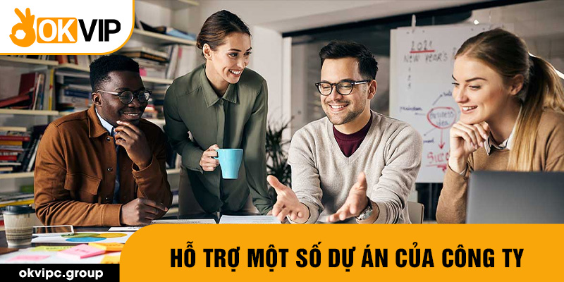 Hỗ trợ một số dự án của công ty