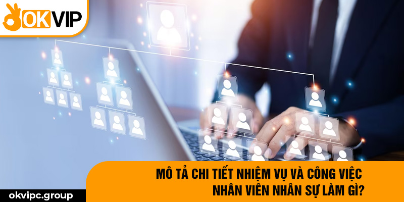 Mô tả chi tiết nhiệm vụ và công việc nhân viên nhân sự làm gì?